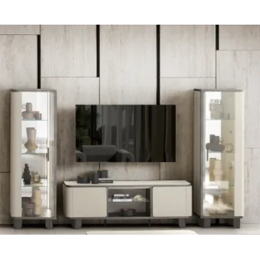 PERLA Włoska Witryna 1 drzwiowa 66 x 201 x 48cm / ArredoClassic