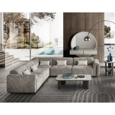 PERLA Włoska Sofa narożna 310 x 75 x 310cm / ArredoClassic