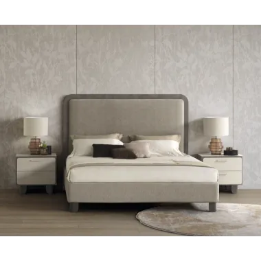 PERLA Włoskie Łóżko QUEEN SIZE 176 x 142 x 204 -217cm / ArredoClassic