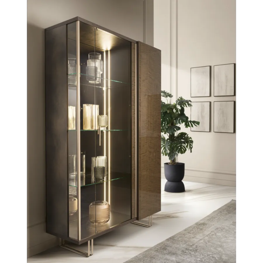 FIAMMA Włoska Witryna 2 drzwiowa 125 x 205 x 48cm / ArredoClassic