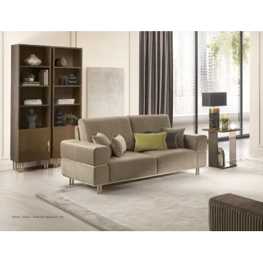 FIAMMA Włoska Sofa tapicerowana 3 osoba 240 x 96 x 94cm / ArredoClassic