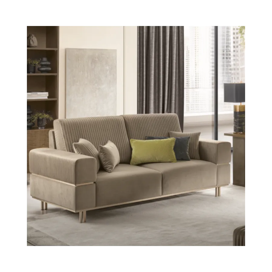 FIAMMA Włoska Sofa tapicerowana 2 osoba 200 x 96 x 94cm / ArredoClassic