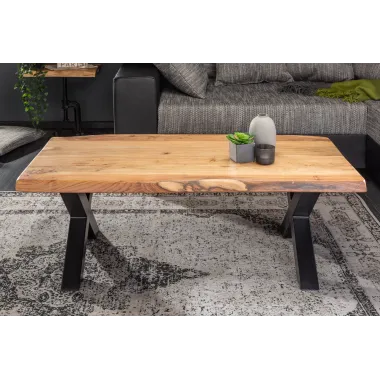 Invicta Stolik kawowy MAMMUT akacja 110 x 40 x 60cm / 6539739