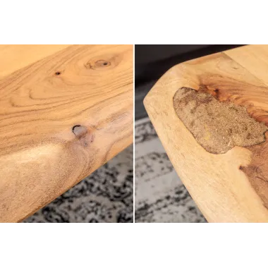 Invicta Stolik kawowy MAMMUT akacja 110 x 40 x 60cm / 6539739