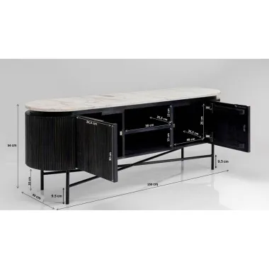 Kare Szafka RTV GLENN 150 x 54 x 40cm / 84890