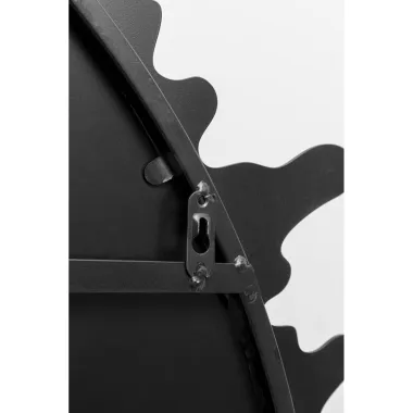 Kare Lustro Scienne HEARTBEAT czarne Ø 120 x 120 x 3cm / 70279