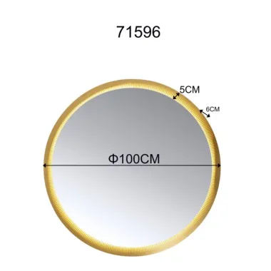 Kare Lustro Scienne SALA Ø 100 x 100 x 5cm / 71596