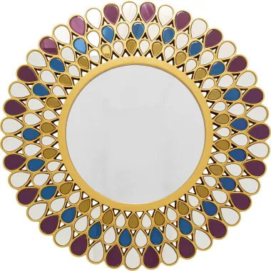 Kare Lustro Scienne PAVONE MOSAICO Ø 101 x 101 x 5cm / 71416