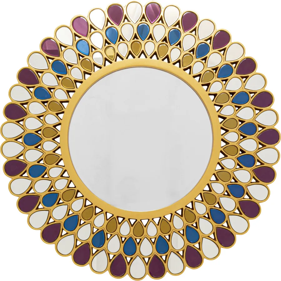 Kare Lustro Scienne PAVONE MOSAICO Ø 101 x 101 x 5cm / 71416