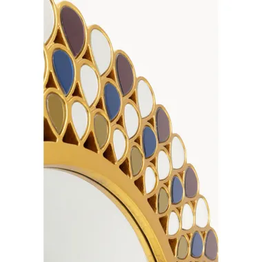 Kare Lustro Scienne PAVONE MOSAICO Ø 101 x 101 x 5cm / 71416