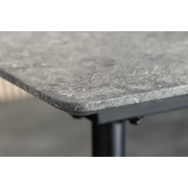 Invicta Stół APARTMENT optyka szarego kamienia 120-160 x 76 x 80cm / 47066