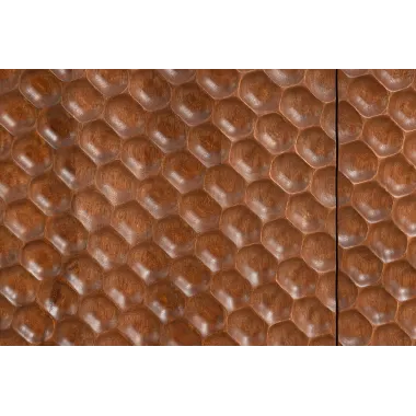 Invicta Szafka TV ADLON 3D brązowe mango 200 x 56 x 43cm / 47585