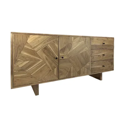 Wohnling Komoda PARKIET drewno akacji 150 x 75 x 45cm / WL7.597