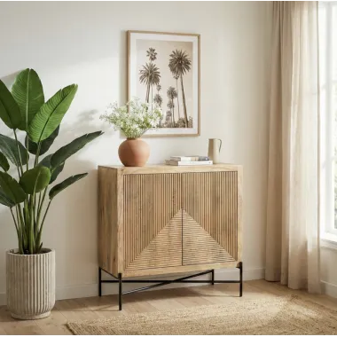 Wohnling Komoda HOT SPOT drewno mango 91 x 96 x 50cm / WL7.608