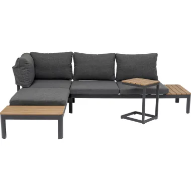 Kare Zestaw ogrodowy HAPPY DAY FLEXIBLE 3 elementy 228 x 61 x 168cm / 82947