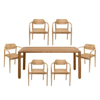 Kare Zestaw ogrodowy BELLA BROWN 7 elementów / 47450