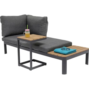 Kare Szezlong ogrodowy HAPPY DAY FLEXIBLE prawy 65 x 72 x 166cm / 82726