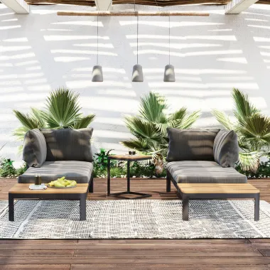 Kare Stolik ogrodowy HAPPY DAY 35 x 48 x 32cm / 82836