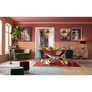 Kare Krzesło VIVA zielone 50 x 81 x 58cm / 83929