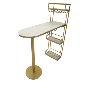 Bar LUXURY złoty 120 x 150 x 45cm / 1429680000