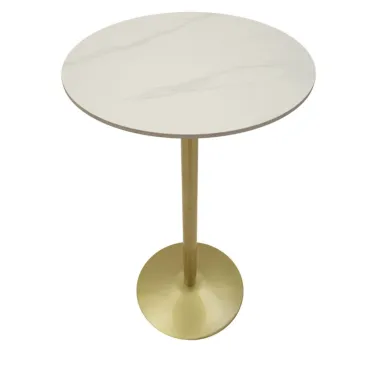 Stół barowy LUXURY złoty 60 x 103cm / 1429660000