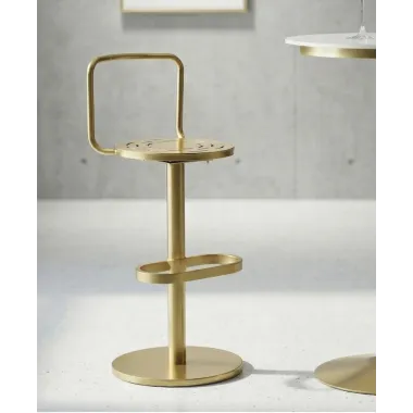Hoker barowy TIXY złoty Ø  38 x 94cm / 1429670000