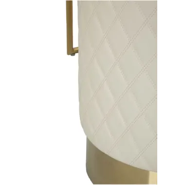 Włoska Toaletka SHARON PANNA biała z pufą 120 x 75 x 40cm / 142835000P