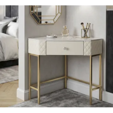 Włoska Toaletka SHARON ANGOLARE narożna biała 84,5 x 77 x 60cm / 1428290000