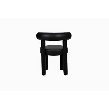 Leith LET77BLK-L Krzesło tapicerowane