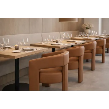 Leith LET71B-L Krzesło tapicerowane