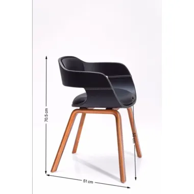 Kare Krzesło COSTA WALNUT 52 x 70 x 51cm / 78581