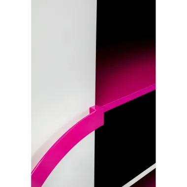 Kare Komoda TRESOR Fluid Realities biała 165 x 165 x 42cm / 70868