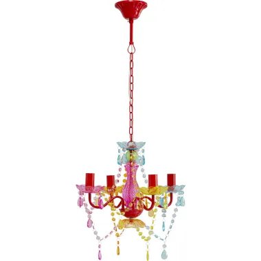 Kare Lampa wisząca MULTICOLOR 4 ramienna 38 x 90 x 38cm / 58008