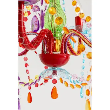 Kare Lampa wisząca MULTICOLOR 6 ramienna 51 x 115 x 51cm / 64305