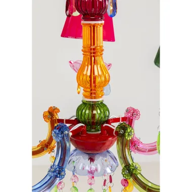 Kare Lampa wisząca MULTICOLOR 5 ramienna 45 x 91 x 45cm / 58009