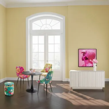 Kare Krzesło EAST SIDE FLOWER FEVER PINK 48 x 85 x 55cm / 71133