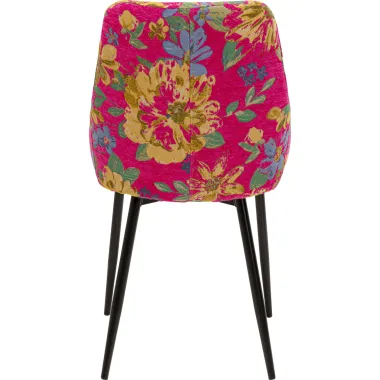 Kare Krzesło EAST SIDE FLOWER FEVER PINK 48 x 85 x 55cm / 71133