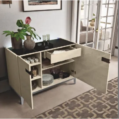 AMBRA DAY Włoska witryna 1 drzwiowa lewa strona 58 x 191 x 49cm / 150VT1.02AV