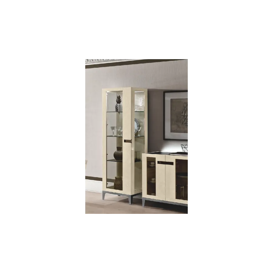 AMBRA DAY Włoska witryna 1 drzwiowa lewa strona 58 x 191 x 49cm / 150VT1.02AV