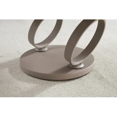Invicta Stolik kawowy DANCING RINGS szampański beż / 48533