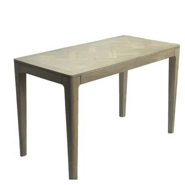Wohnling Stół do jadalni ART DECO bielone mango 120 x 76 x 60cm / WL7.591
