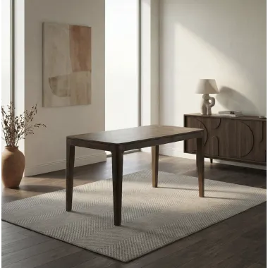 Wohnling Stół do jadalni ART DECO orzechowe mango 120 x 76 x 60cm / WL7.592