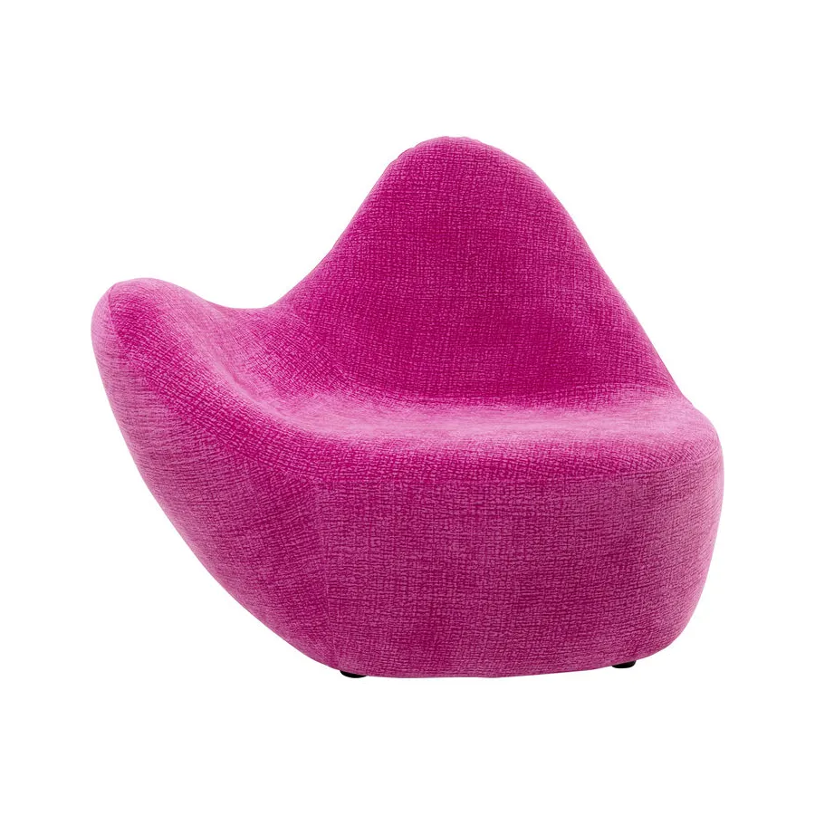 Kare Fotel WAVE MEDIUM różowy 116 x 91 x 92cm / 71483