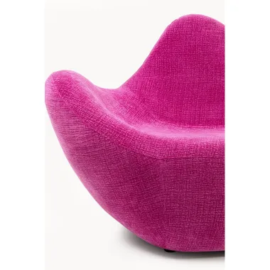 Kare Fotel WAVE MEDIUM różowy 116 x 91 x 92cm / 71483