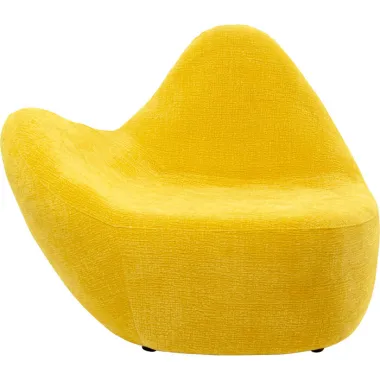 Kare Fotel WAVE MEDIUM żółty 116 x 91 x 92cm / 71482