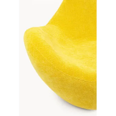 Kare Fotel WAVE MEDIUM żółty 116 x 91 x 92cm / 71482