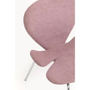 Kare Krzesło tapicerowane SOFT różowe 49 x 84 x 59cm / 70906