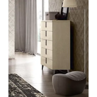 AMBRA DAY Włoska komoda wysoka 5 szuflad 75 x 120 x 42cm / 148SET.02AV