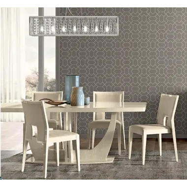 AMBRA DAY Włoski stół rozkładany 140+50 x 75 x 63cm / 150TAV.08AV