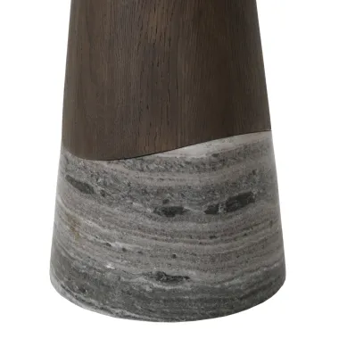 HARPER Smoked charchoal Stół do jadalni 230 x 75 x 110cm / 215646